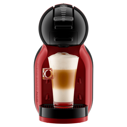 Vista frontal Mini Me - Negra Roja Máquina de Café NESCAFÉ® Dolce Gusto®