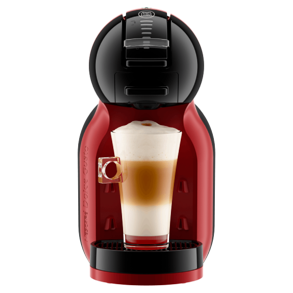 Vista frontal Mini Me - Negra Roja Máquina de Café NESCAFÉ® Dolce Gusto®