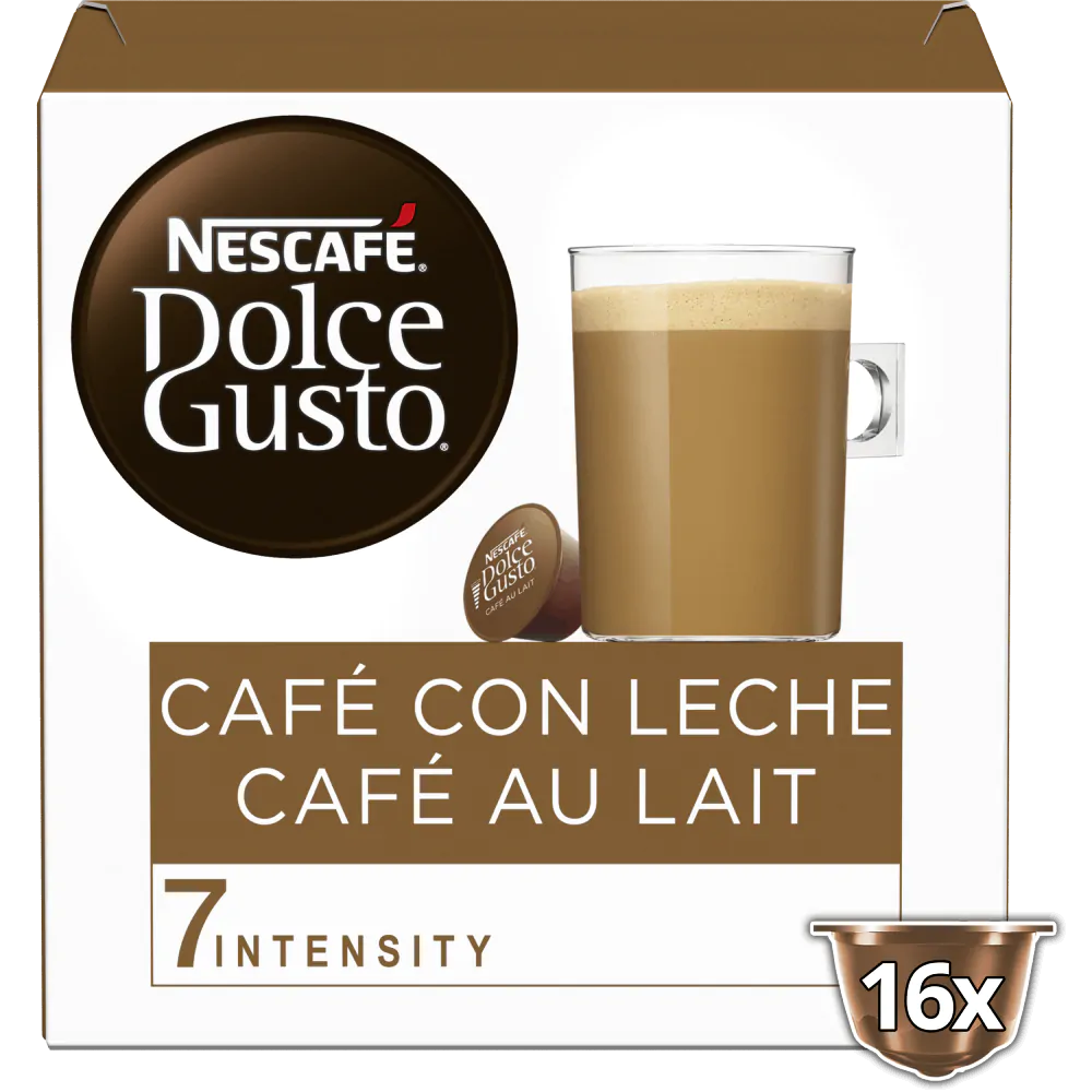 NESCAFÉ® Dolce Gusto® Café con Leche Caja de 16 Cápsulas | Tienda Nestlé  Perú