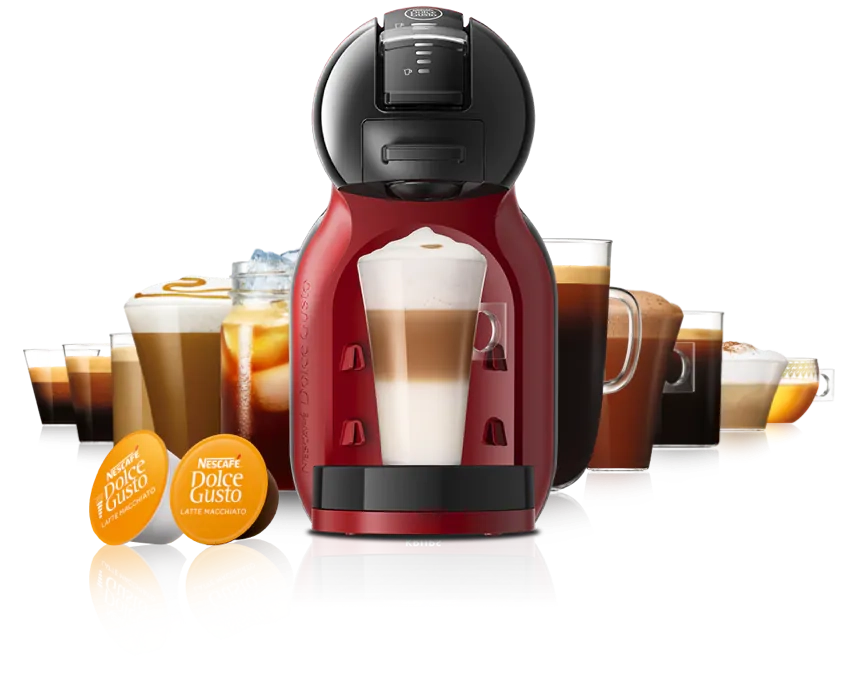 Cafetera de cápsulas Nescafé Dolce Gusto Krups Mini Me Negro/Rojo - Comprar  en Fnac